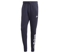 adidas Hombre Essentials Single Jersey Tapered Elasticized Cuff Logo Pants, Legend Ink, L