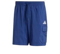adidas Hombre Essentials Small Logo Cargo Chelsea Short Shorts, Dark Blue/White, XXL