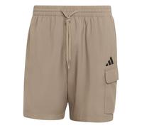 adidas Hombre Essentials Small Logo Cargo Chelsea Short Shorts, Khaki Six/Black, S