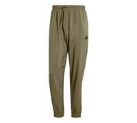 Adidas Pantalón Essentials Small Logo Stanford Hombre Cintura elástica Verde oscuro/Negro S