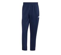 adidas Hombre Essentials Small Logo Stanford Lite Woven Tapered Open Hem Pants, Team Navy Blue 2/White, M Tall