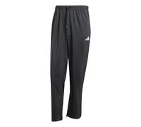adidas Hombre Essentials Small Logo Stanford Pant Open HEM, Black/White, M Short