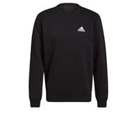 adidas Hombre FEELCOZY ESSENTIALS FLEECE SWEATSHIRT , Black / White, S
