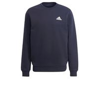 adidas Hombre FEELCOZY Essentials Fleece Sweatshirt, Legend Ink/White, S