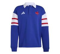 adidas Hombre France Rugby Heritage Polo Shirt, Semi Lucid Blue, S