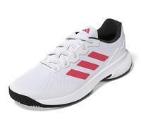 Adidas Hombre Gamecourt 2.0 Tennis Shoes, FTWR White/Lucid Red/Core Black, 39 1/3 EU