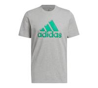 Adidas Hombre Graphic tee (Short Sleeve) M Fill G T, Medium Grey Heather, HS2514, M