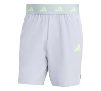 adidas Hombre Gym+ Shorts, halo Silver, XS 7 Inch