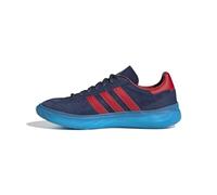 Adidas HB Spezial Pro Indoor Shoes, Calzado Deportivo Hombre, Team Navy Blue/Team Colleg Red/Silver Met, 40 EU