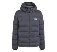 adidas Hombre Helionic Climawarm Stretch Hooded Down Coat, black, XL