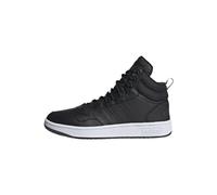 adidas Hombre Hoops 3.0 Mid Lifestyle Basketball Classic Fur Lining Winterized Shoes, Core Black / Core Black / Cloud White, 42 2/3 EU