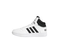 adidas Hombre Hoops 3.0 Mid Lifestyle Basketball Classic Vintage Shoes, Core Black / Core Black / Cloud White, 46 EU