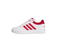 adidas Hombre Hoops Classic Shoes, FTWR White/Red/FTWR White, 42 EU