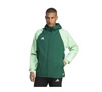 Adidas Hombre Jacket Chaqueta Tiro 23 Competition All-Weather, Team Dark Green/Beam Green, IC4570, S