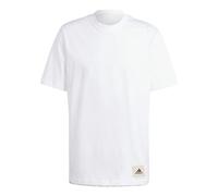 adidas Hombre Lounge Still Life Bowl Graphic T-Shirt, White, L
