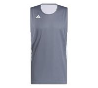 adidas Hombre M Everyday Pro Bball Jersey Shirt, Team Onix/White, XL Tall