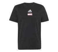 adidas Hombre Marvel Spider-Man Graphic Shirt, Black, M