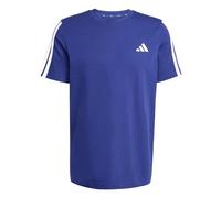 adidas Hombre Men 3-Stripes T-Shirt, Dark Blue, L