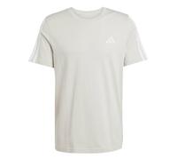 adidas Hombre Men 3-Stripes T-Shirt, Wonder Alumina, XS