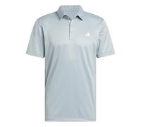 Adidas Hombre Mens Core Allover Print Polo Shirt, Wonder Blue/Silver Green, M