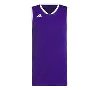 adidas Hombre Mens Pulse Speed Bball Jersey Shirt, Team Colleg Purple/White, L