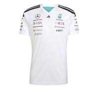 adidas Hombre Mercedes - Amg Petronas Formula 1 Team Driver Jersey Shirt, White, L