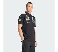 adidas Hombre Mercedes - Amg Petronas Formula 1 Team Engineers Polo Shirt, Black, M
