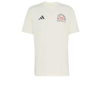 adidas Hombre Mercedes - Amg Petronas Formula 1 Team Silver Arrows 1955 Graphic Shirt, Off White/Granite/Red, M