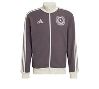 adidas Hombre Mercedes - Amg Petronas Formula 1 Team Silver Arrows Icon Track Top Sweatshirt, Granite/Off White, XL