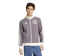 adidas Hombre Mercedes - Amg Petronas Formula 1 Team Silver Arrows Icon Track Top Sweatshirt, Granite/Off White, L