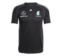 Adidas Hombre Mercedes - AMG Petronas Formula One Team Mechanics Jersey Men, Black/Reflective Silver, L