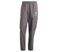 Adidas Hombre Mercedes - AMG Petronas Formula One Team Premium Woven Pant Men, Grey strata/Frozen Green, L