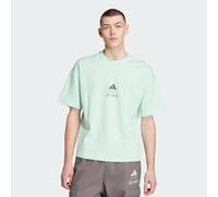Adidas Hombre Mercedes - AMG Petronas Formula One Team Premium Woven tee Men, Frozen Green/Grey strata, M