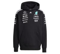 Adidas Hombre Mercedes - AMG Petronas Formula One Team Team Hood Men, Black/White, XXL