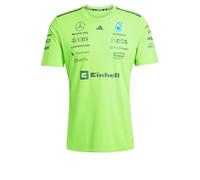 Adidas Hombre Mercedes - AMG Petronas Formula One Team Team Set UP tee Men, Solar Green/Black, S