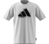 adidas Hombre Modern Essentials Graphic Shirt, White, L