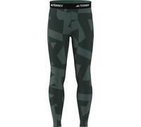 adidas Hombre Multi Synthetic Base Layer Tights, Preloved Teal, XL