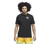 adidas Hombre Nothing But Net Graphic T-Shirt, Black, XL