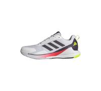adidas Hombre Novaflight 2 Indoor Shoes, Cloud White/Aurora Met. / Aurora Plum, 44 EU