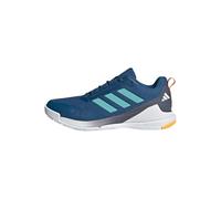 adidas Hombre Novaflight 2 Indoor Shoes, Dusky Petrol/Flash Aqua/Core Black, 44 2/3 EU