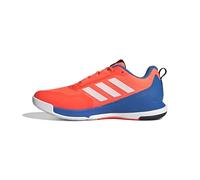 adidas Novaflight 2 Indoor Shoes, Calzado Deportivo Hombre, Team Solar Orange/Zero Metalic/Bright Royal, 44 2/3 EU