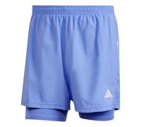 adidas Hombre Own The Run Climacool 2in1 Short, Blue Fusion, XL