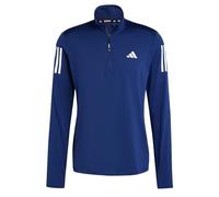 adidas Hombre Own the Run Half-Zip Jacket, Dark Blue, L Tall