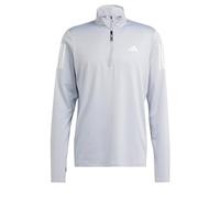 Adidas Hombre Own The Run Half-Zip Jacket, Halo Silver, XL