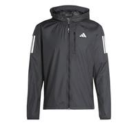 adidas Hombre Own the Run Jacket, Black/White pocket, S