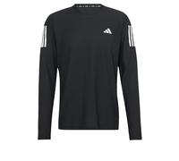 adidas Hombre Own The Run Long Sleeve tee, Black/White, XXL