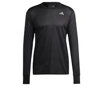 adidas Hombre Own The Run Long Sleeve tee, Black, XS