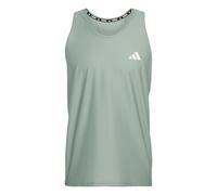 adidas Hombre Own The Run Tank Top, Silver Green, XL