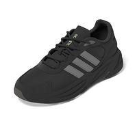 Adidas Hombre Ozelle Shoes, Carbon/Grey Four/Pulse Lime, 41 1/3 EU
