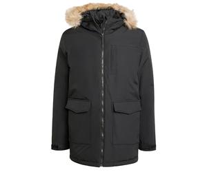 adidas Hombre PAVERIC FUR PARKA, Black, L